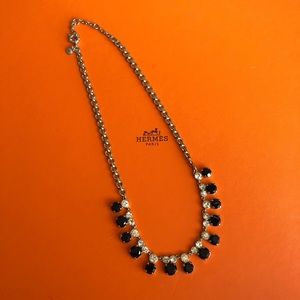 SALE🌟J. Crew Black and Crystal Necklace